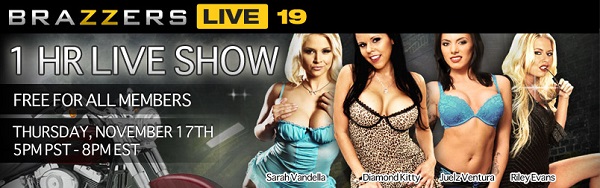 BRAZZERS LIVE 19: SLUTS OF ANARCHY (2011)