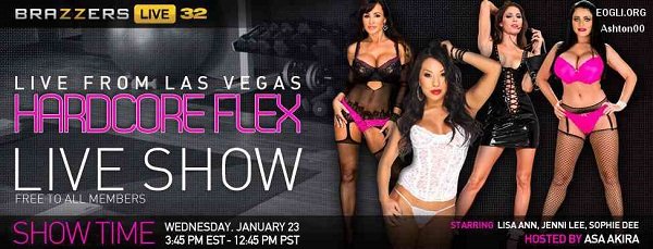 BRAZZERS LIVE 32: HARDCORE FLEX (2013)