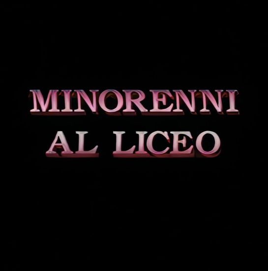 Происшествие в лицее / Minorenni al Liceo (1993)